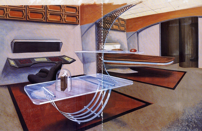 Illustration for article titled Concept Art from the Star Trek Series That Never Was